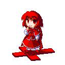 東方ちびドット改変東方ドット③　岡崎夢美