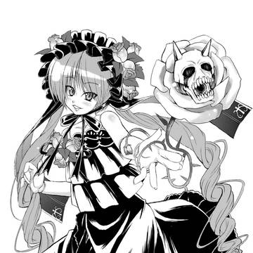 刻雨・黒薔薇ドレス