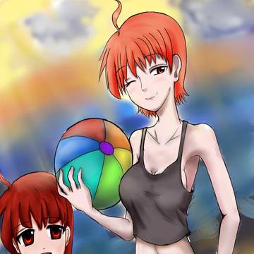 夏天海邊