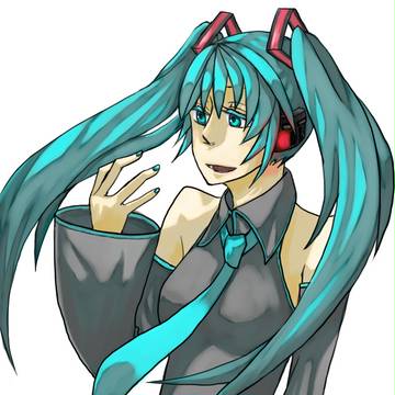 落書きなネギのあの子