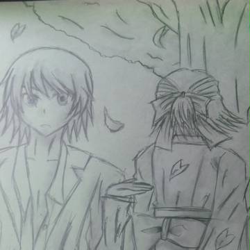 夢桜を描いてみた
