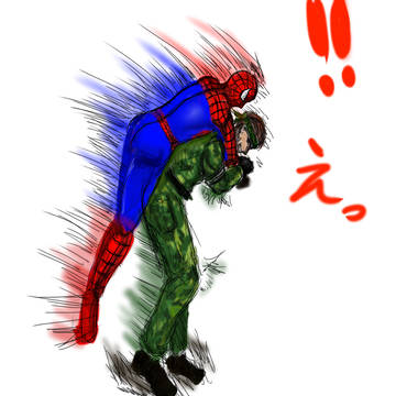 スネークの一本背負い