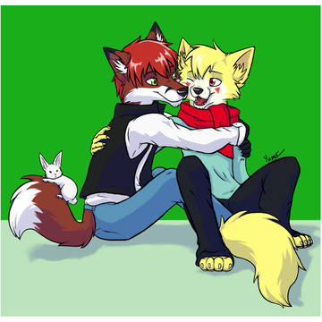 OC Hunter & daisuke by Yume