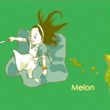 Melon cake
