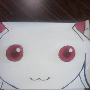 報徳学園　美術部勧誘ポスター　