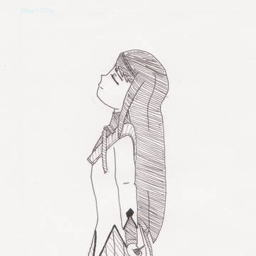 ほむほむの線画