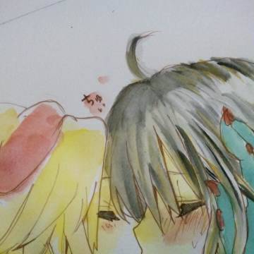 ちぅ。