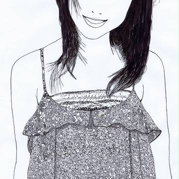 ペン画習作