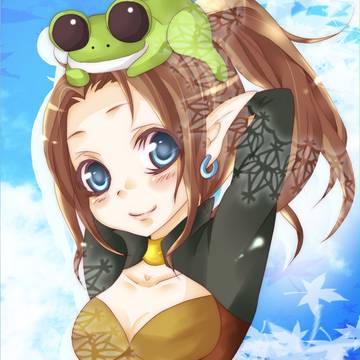 こっちみんな＞カエル