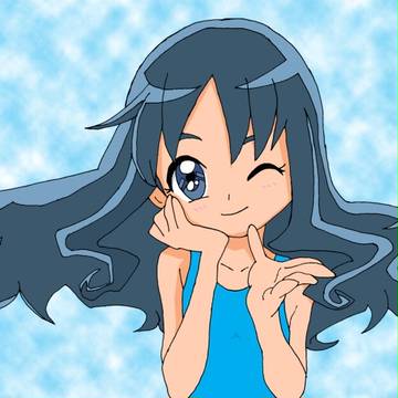 タンクトップ？なえりかさん。