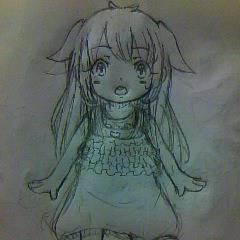 初描き