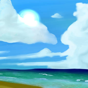 今年の海