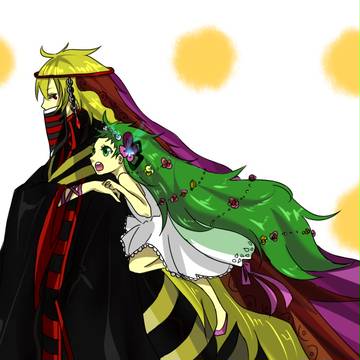 ギラティナとシェイミ擬人化