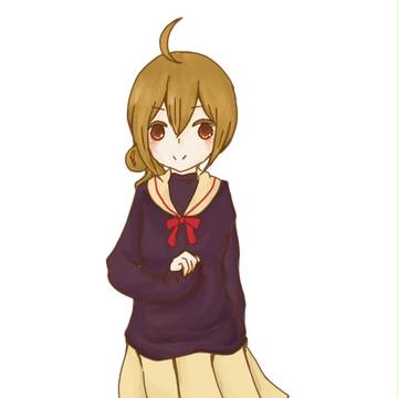 【喫茶TD】神子谷香苗 キャラ絵【ゲーム化】