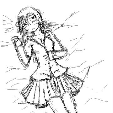 目が描けない