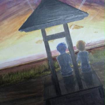 友達ともしゃもしゃしてみた