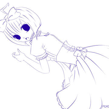 【Alice-PIKO】線画