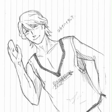 【落書き】キースがバスケしてるだけ