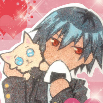 砂絵で志賀きゅん！