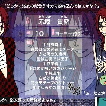 【絵師夏】赤塚貴緒【キャラシ】