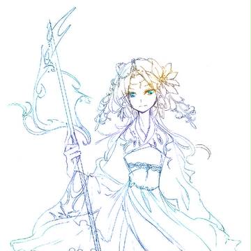 薄明の青