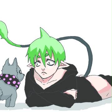 お尻のらくがき