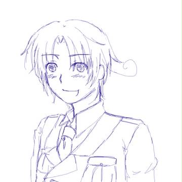 フェリちゃん線画