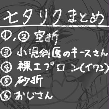 七夕リクまとめ。【腐向け】