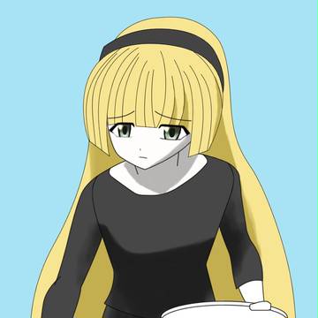 ヴィクトリカ　葬式みたいな服装
