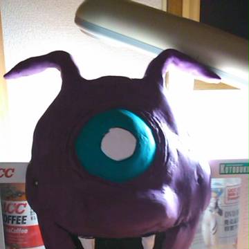 ジュラル星人のお面作ってみた