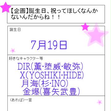 誕生日、祝ってほしくなんかないんだからね！！