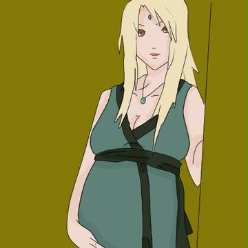 Tsunade is pregnant
