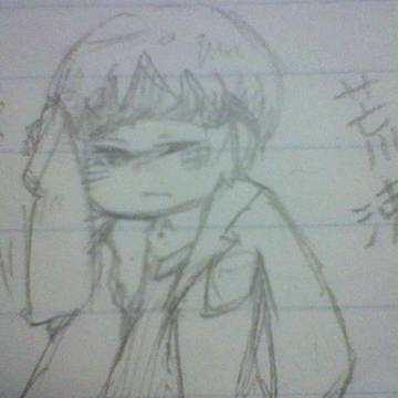 荒瀬先生（落書き）