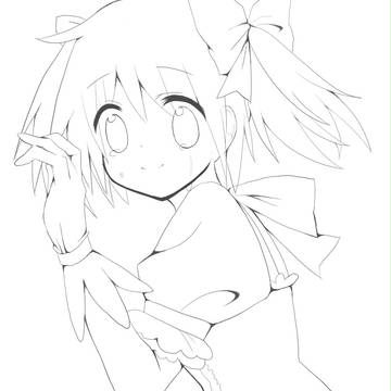 鹿目まどか(線画)