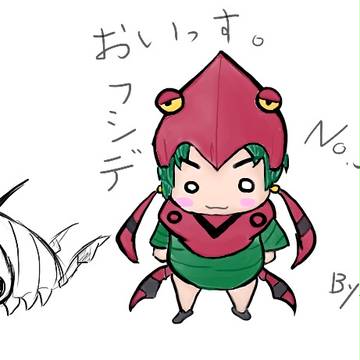 フシデちゃん描いてみた