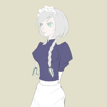 落書き07「ムスッ」
