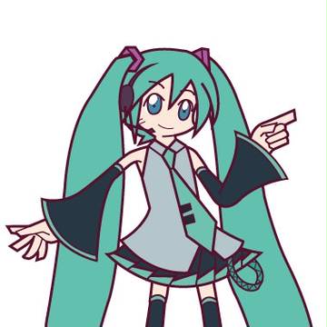 ぷよぷよ風　ミク