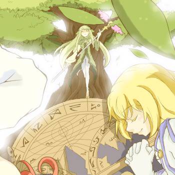 世界樹と二人の神子