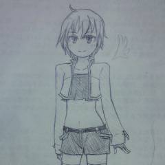 ロッ子さんと落書きと