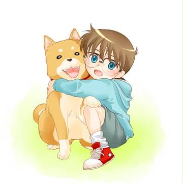 コナンくんとわんこ/らくがきログ