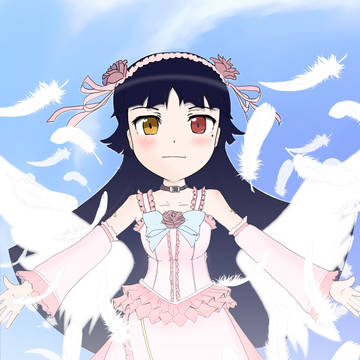 黒猫 コミケ裏表紙