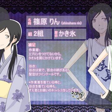 【絵師夏】篠原りん【キャラシ】