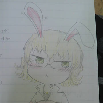 初描きバニーちゃん