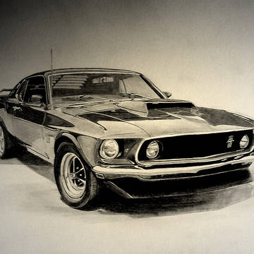 1969 Mustang Boss 429