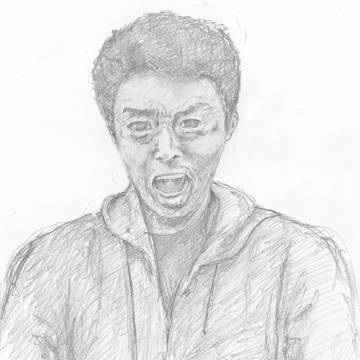 松岡修造描いてみた。