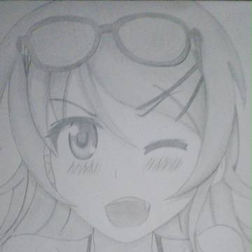 俺の妹がこんなに可愛いわかがない!の高坂桐乃を描いてみた