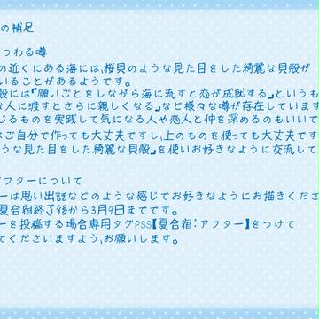 【PSS】夏合宿補足【企画内企画】