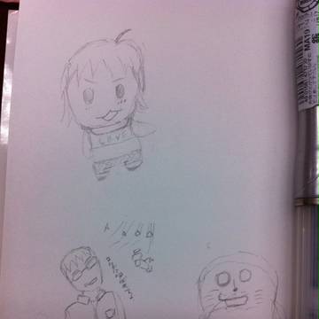 落書きなう。