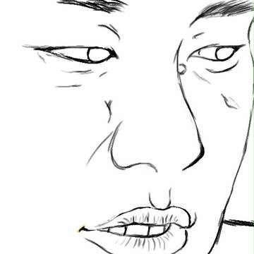 いわゆる萌え絵(?)の練習です><