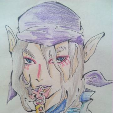 薬売りさん描いてみた